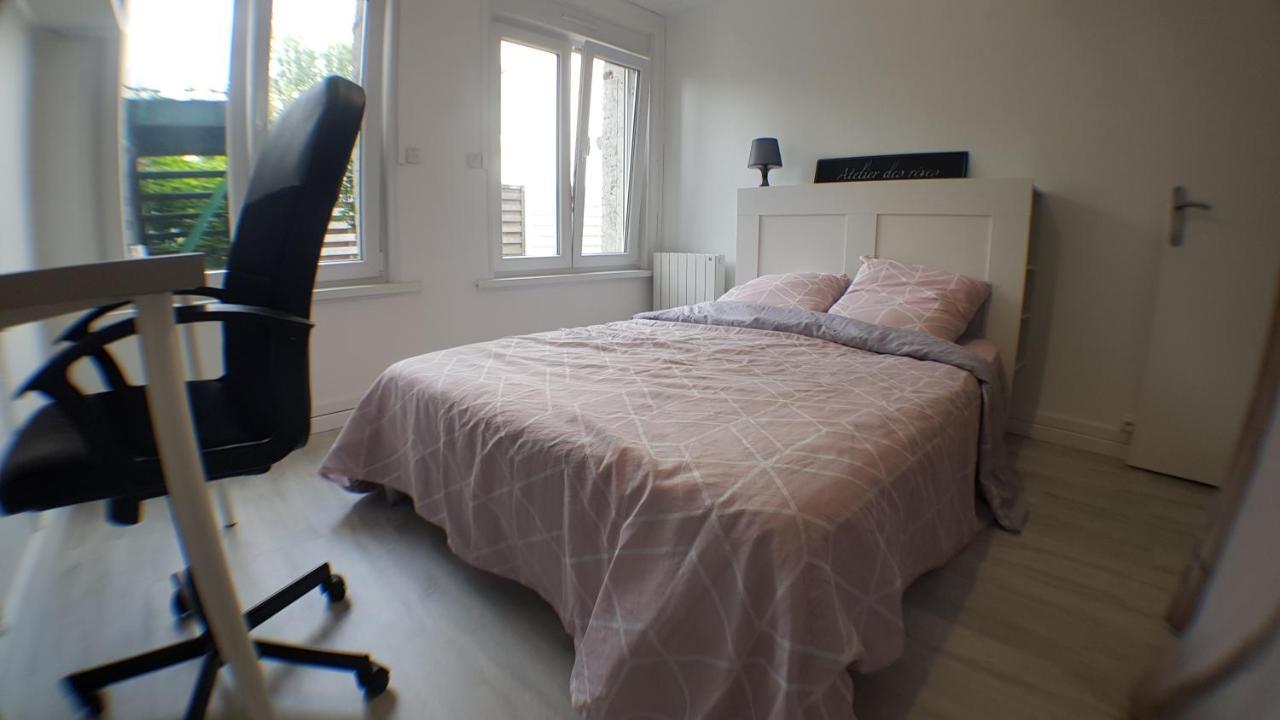 Appartement Avec Jardin Hyper Entre Valenciennes Buitenkant foto